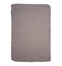 Crochet Matta Grå 90 cm