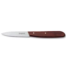 Grand couteau à éplucher avec manche en bois 8 cm