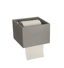 Toalettpappershållare Cement 10 cm Grå