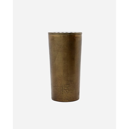 Spytte ud Temmelig syndrom Køb Vase Flow 18 cm Antik Messing | Vaser | KitchenTime