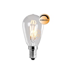 Glühbirne LED Soft Filament Dimmbar Klar Uniterm E14