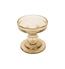 Glas Art Ljusstake Beige