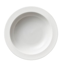 24h Deep plate 22 cm White