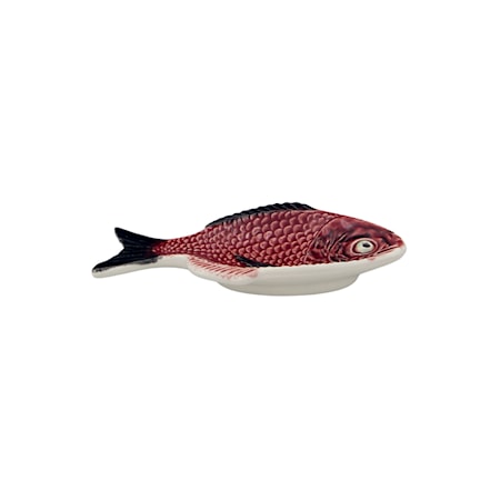 Bordallo Pinheiro Olive Skål/Fat 7×15 cm Lergods Fisk