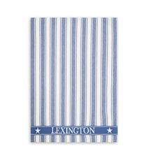Icons Striped Kökshandduk Waffle Blå/Vit