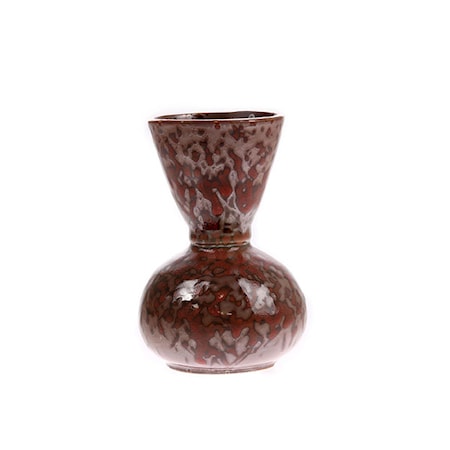 Vase Keramikk Rød
