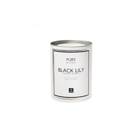 Pure SCENTED CANDLE black lily 200g