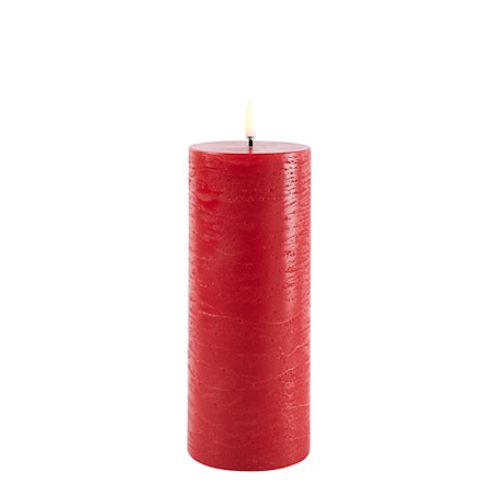 Uyuni Lighting Pillar LED-Lys 7,8×20 cm Rød