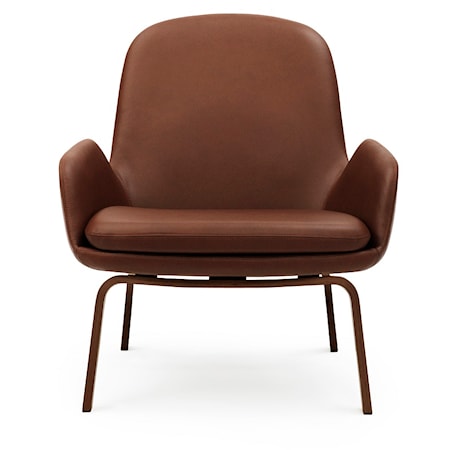 Normann Copenhagen Era Lounge Chair Low Walnut – Tango