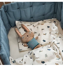 Baby Sängkläder 70x100 cm Forrest Dusty Blue