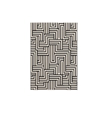 Labyrinth Teppich 140 × 200 cm