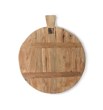 Skärbräda M 37,5x32 cm Återvunnen Teak