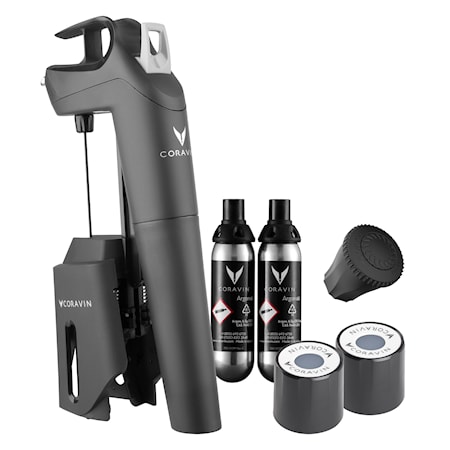 CORAVIN™ Three+ Vinbeskyttelsessystem Sort