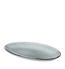Fat Oval S Nordic Sea Steingods, W13,6X22 CM