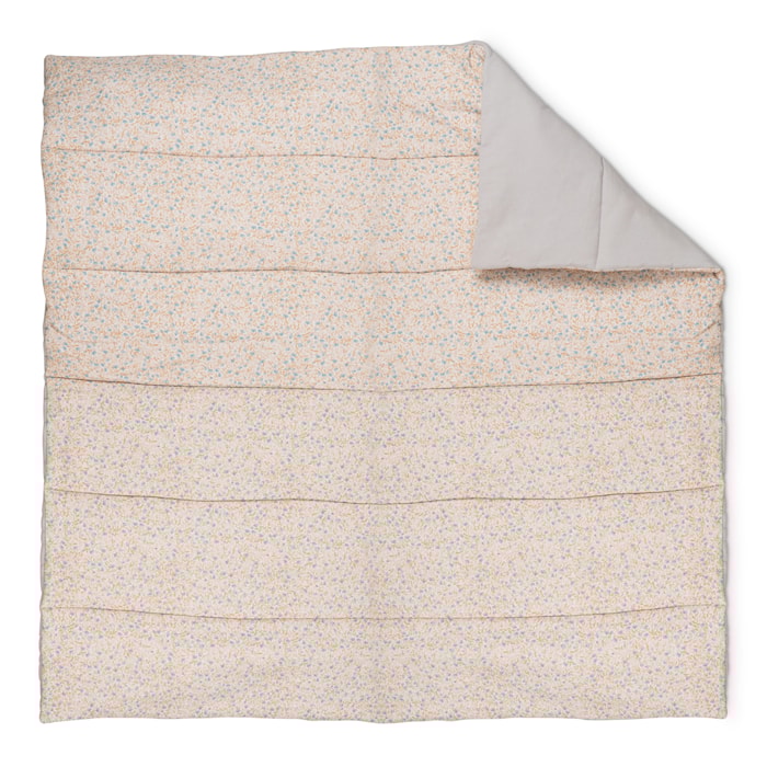 Leketeppe Mini Flower Blue 140 x 140 cm