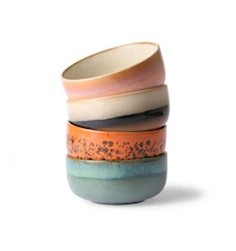 Ceramic 70's Jälkiruokakulho 4 kpl