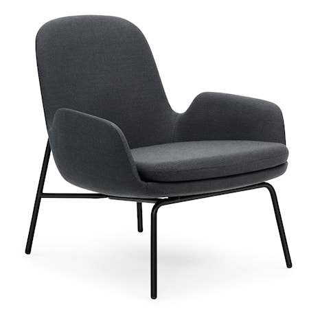 Normann Copenhagen Era Lounge Chair Low Steel
