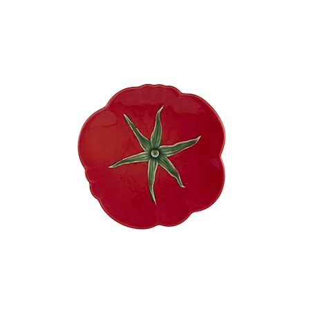 Läs mer om Tomato Brödassiett 16 cm Lergods Röd
