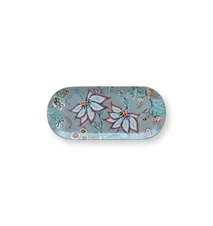 Flower Festival serveringsfat 33,3 x 15,5 cm, Light Blue