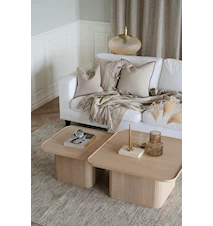 Sullivan Soffbord 60x60 Vitpigmenterad ek