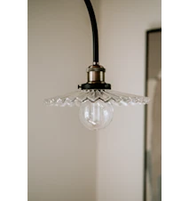 Cobbler Vegglampe 150 cm Klar
