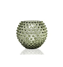 Hobnail Globe Vas 18 cm Olivegreen