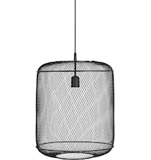 Grid Deckenleuchte Schwarz 40 cm