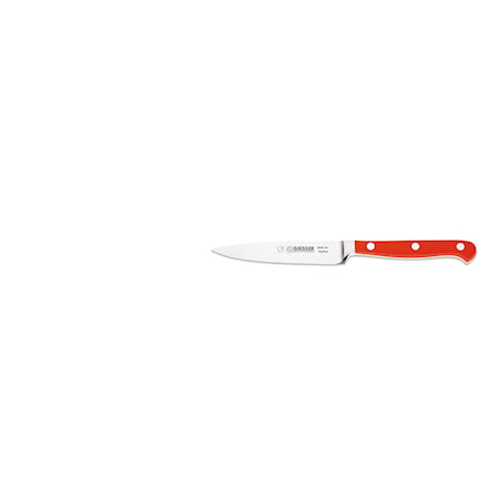 Skrællekniv 10 cm Stål/Plast Rød