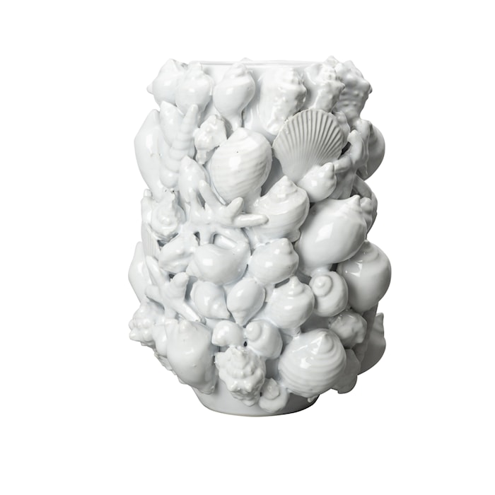 Vase Ocean blanc 30,5 cm