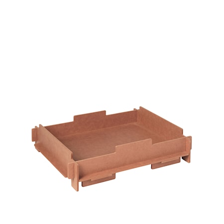 Broste Copenhagen Bricka Stacie Mdf Brun