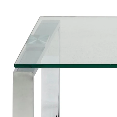 Eva Salongbord 115x69x45 cm Glass/Krommetall