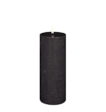 Pillar LED-Pöytäkynttilä 7,8 x 20 cm Musta