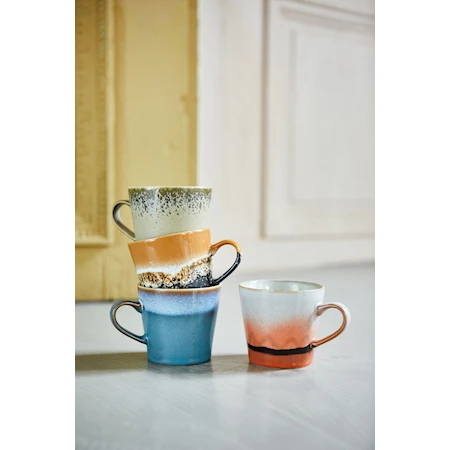 Køb 70s Kaffekrus m/hank 30 cl Krus | KitchenTime