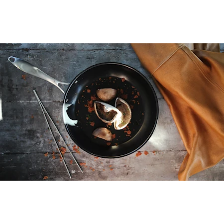 Stekepanne rustfritt stål 5-lags non-stick 28 cm