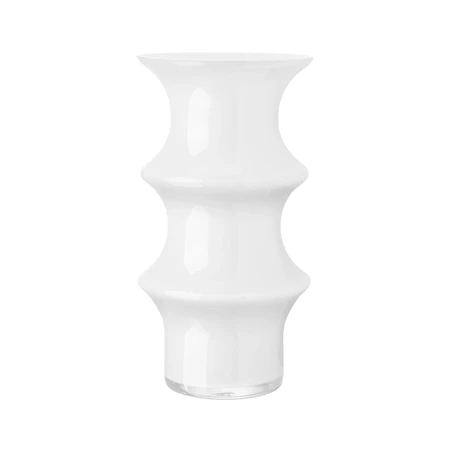 Kosta Boda PAGOD Vase Hvid H 255 mm