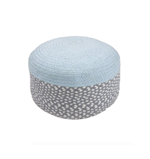 Brenda Sitzpuff Blau 35x35 cm
