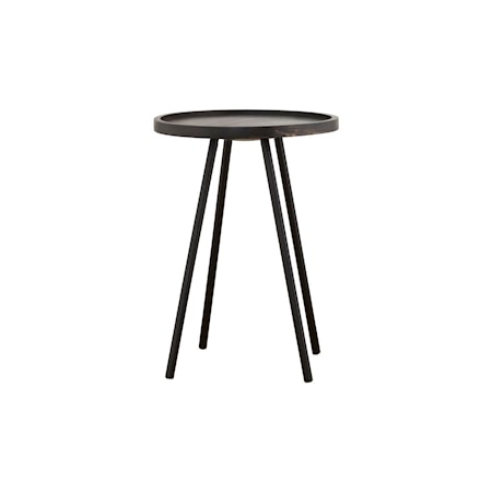 Bord Juco Ø 40x55 cm - Sort