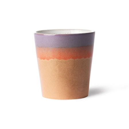 HKLiving 70’s Mugg Ø7,5×8 cm Stengods Sunset