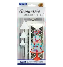 Geometric Multi Cookie Cutter Triangle 3 pieces