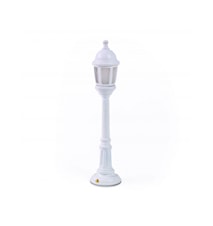 Street Lamp Dekor Gatelampe Ø 9,8 x 42 cm Hvit