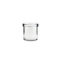 Reem Vase Glass Clear 14cm