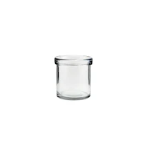 Reem Vase Glass Clear 14cm