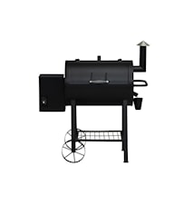 Houston Pellet-Räucherofen 132 x 120 cm Schwarz