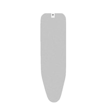 Housse taille A silicone 2 mm mousse 110 x 30 cm argent