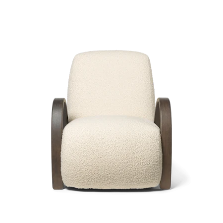 Buur Lounge Lenestol Nordic Bouclé Off-White