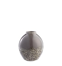 Clary Vase 21 cm Dunkelgrau