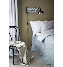 Riggs vegglampe, svart