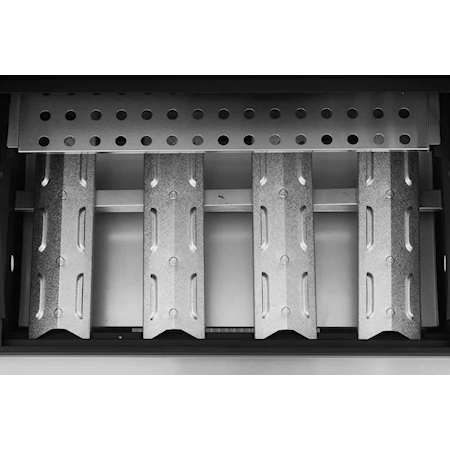 Atlanta 4 Gasgrill 124x113 cm Svart