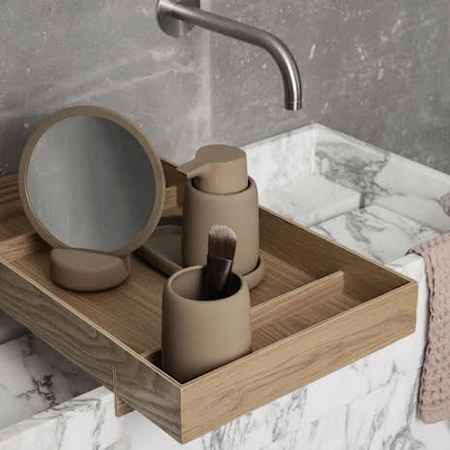 Sono Tandborstmugg Keramik Ø8,5 cm 0,3 liter Beige