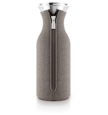 Carafe 1,0l Taupe woven